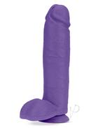 Au Naturel Bold Huge Dildo With Suction Cup And Balls 10in...